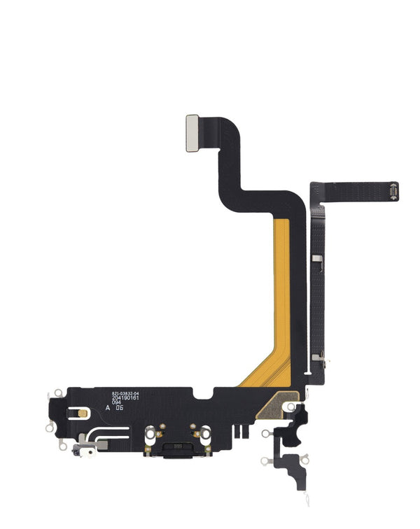 Reparación de puerto de carga para iPhone 14 Pro Max SPACE BLACK en Guatemala, mayorista de partes para iPhone.