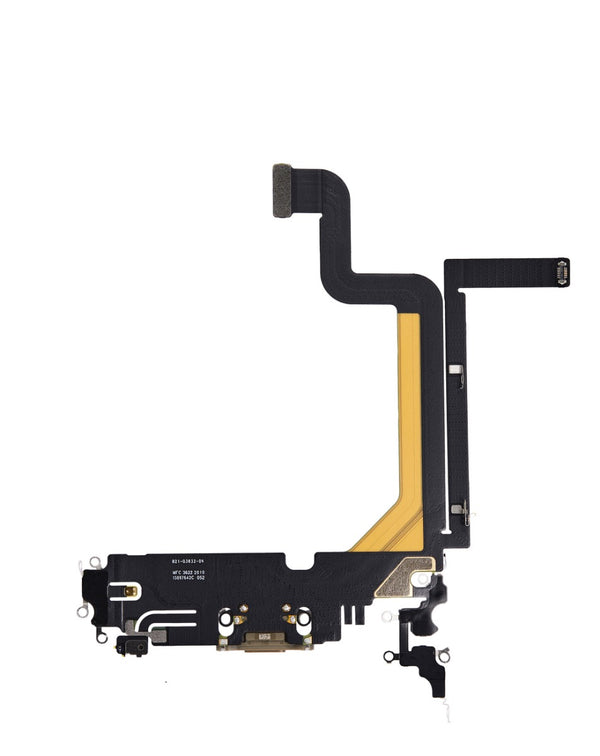 Reparación de puerto de carga para iPhone 14 Pro Max en Guatemala - Color GOLD.