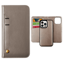 Protege tu iPhone 14 Pro con estilo y funcionalidad con esta funda magnética de cuero original con ranura para tarjeta de crédito en Guatemala.