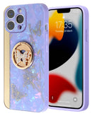 Funda de lujo con diamantes y anillo para iPhone 14 Pro Max en Guatemala, encuentra el estilo 37 en SlowBack.