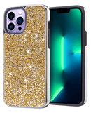 Encuentra la funda protectora de doble capa Bling Diamond para iPhone 14 Pro en Guatemala.