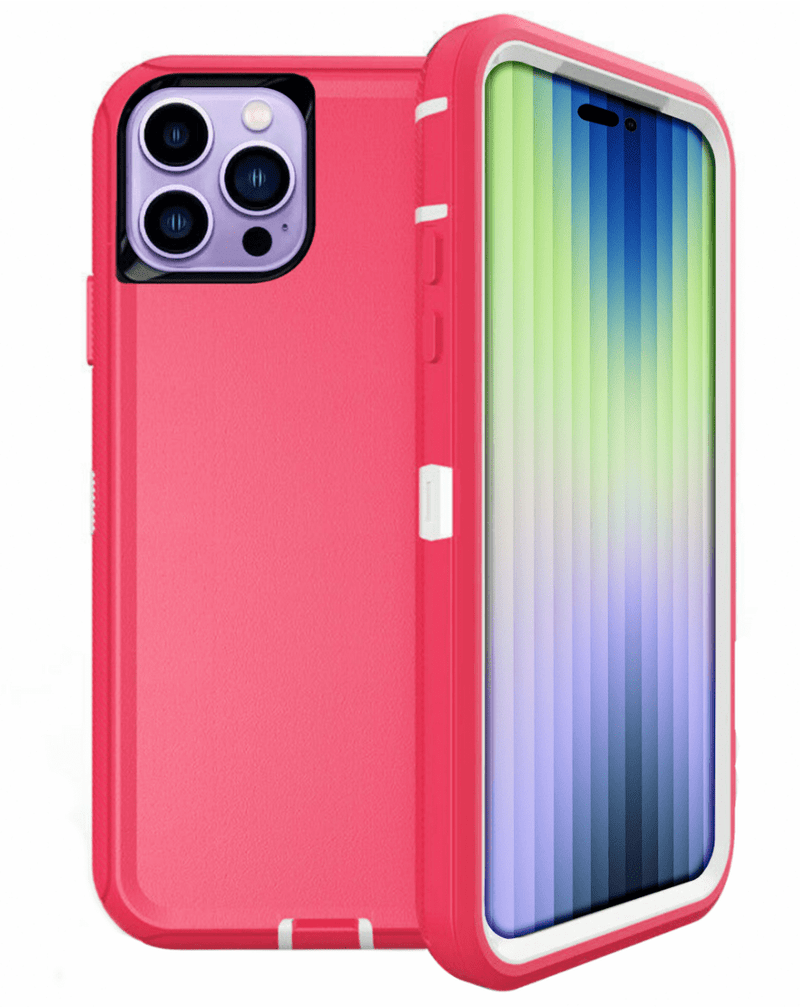Encuentra la mejor funda heavy duty para iPhone 14 Pro en Guatemala en SlowBack, variedad de colores disponibles.
