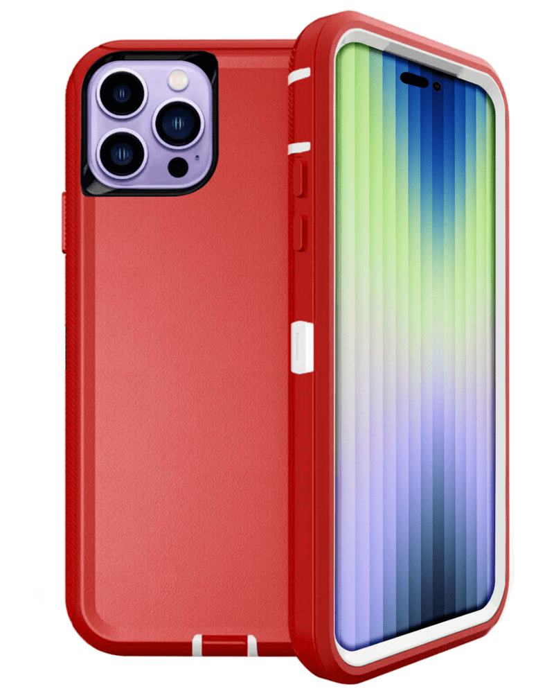 Encuentra la mejor funda heavy duty para iPhone 14 Pro en Guatemala en SlowBack, mayorista de accesorios y fundas protectoras.