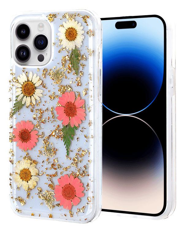 Encuentra la tapa trasera Real Flower Style 14 para iPhone 14 Pro en Guatemala, ideal para reparaciones y personalización de tu dispositivo.