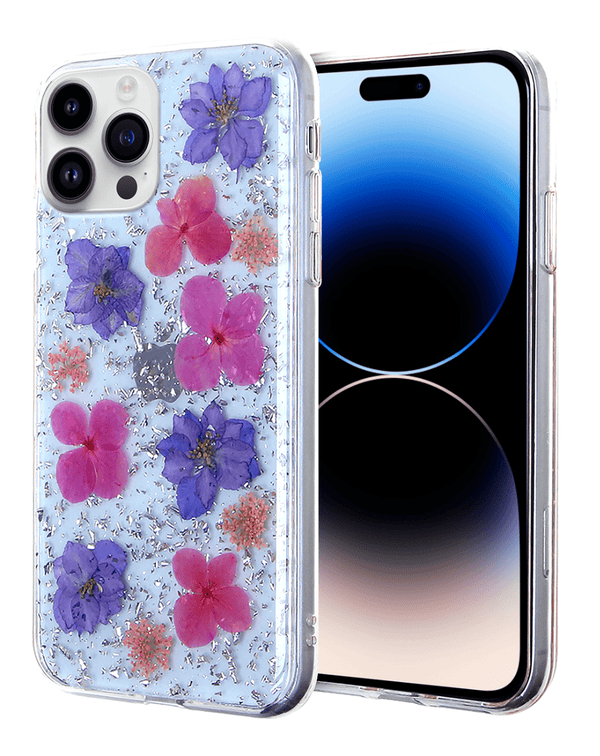 Encuentra la mejor funda Real Flower Style 9 para tu iPhone 14 Pro en Guatemala.