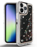 Compra la mejor funda protectora glitter líquida bumper para iPhone 14 Pro en Guatemala.