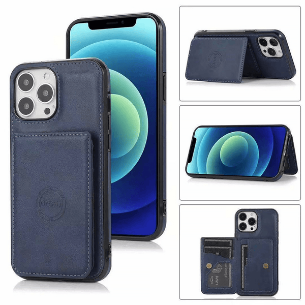 Encuentra la mejor funda cartera de cuero para iPhone 14 Pro en Guatemala con SlowBack, ideal para proteger tu dispositivo con estilo.