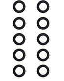 Compra un juego de 10 lentes de cámara de orificio medio con cinta adhesiva para iPhone 14 Pro Max o 14 Pro en Guatemala.