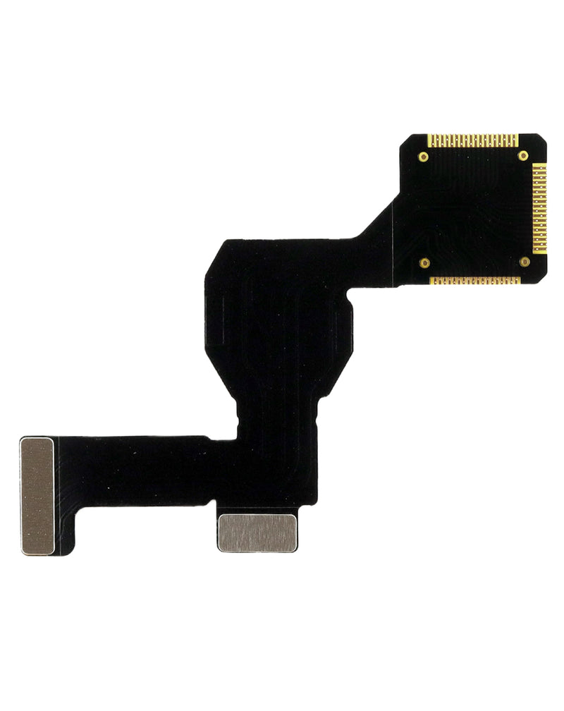 Reparación de cable flex vacío de cámara trasera de iPhone 14 Pro Max en Guatemala.