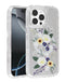 Protege tu iPhone 14 Pro Max con estilo con una funda transparente Flower Design y cargador inalámbrico en Guatemala.