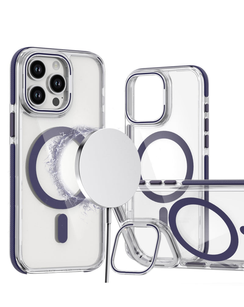 Encuentra la mejor funda magnética transparente para iPhone 14 Pro Max en Guatemala en SlowBack, mayorista de accesorios para iPhone.