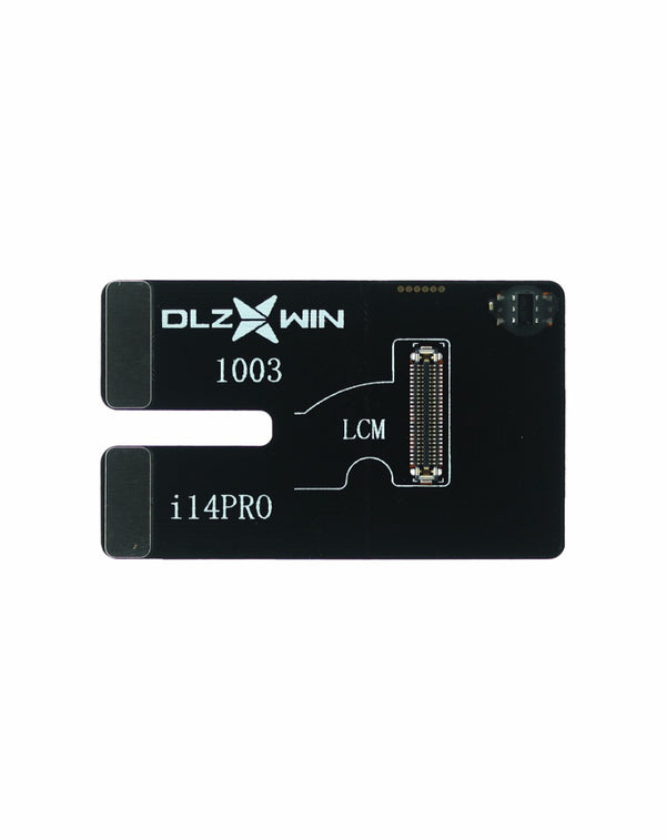 Encuentra el cable flex DLZ S800 Ultra Tester para reparaciones de iPhone 14 Pro en Guatemala.