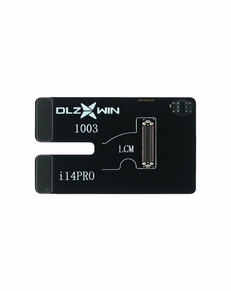 Encuentra el cable flex DLZ S800 Ultra Tester para reparaciones de iPhone 14 Pro en Guatemala.