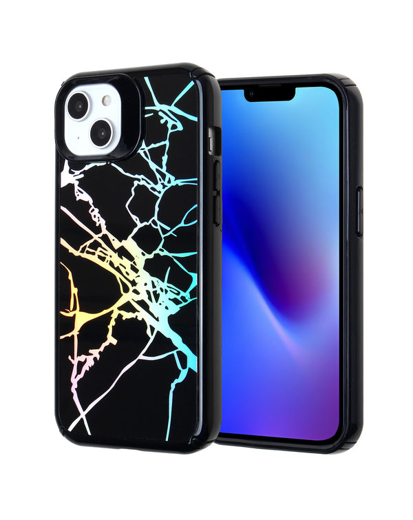 Protege tu iPhone 15 con estilo con esta funda heavy duty de mármol negro en Guatemala.