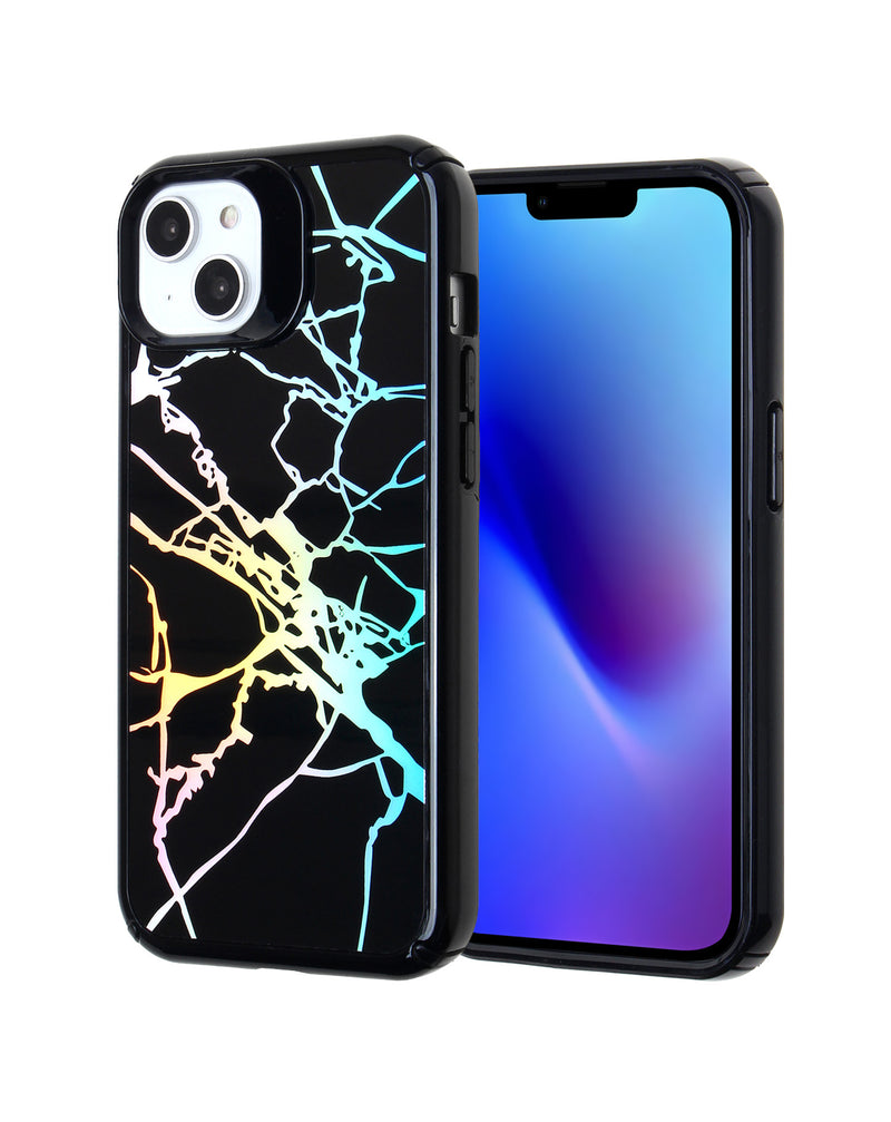 Protege tu iPhone 15 con estilo con esta funda heavy duty de mármol negro en Guatemala.