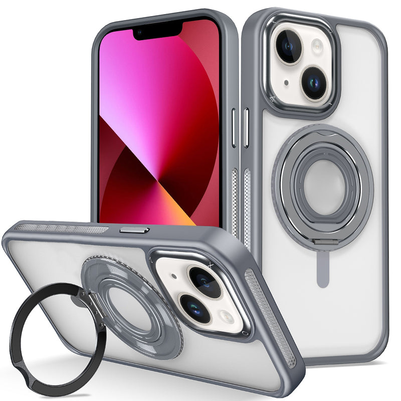 Protege tu iPhone 15 con una funda transparente y con anillo de silicona en Guatemala.