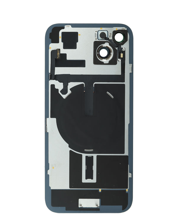 Tapa trasera con marco y Flex de carga NFC inalámbrica para iPhone 15 en Guatemala.