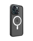 Encuentra el mejor estuche magnético de carga inalámbrica para iPhone 14 Plus / 15 Plus en Guatemala, disponible en color negro.