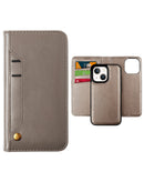 Encuentra la funda original de cuero magnética con bolsillo para tarjeta para iPhone 14 Plus / 15 Plus en Guatemala.