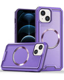 Encuentra el mejor case inalámbrico de carga antideslizante color morado para iPhone 15 en Guatemala.