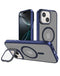 Encuentra la mejor funda azul marino con soporte de cámara y carga inalámbrica para iPhone 15 en Guatemala.