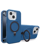 Funda heavy duty con soporte de carga inalambrica iPhone 15 ROYAL BLUE