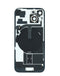 Encuentra tapas traseras originales con marco y MagSafe para iPhone 15 en Guatemala con entrega a mayoristas y talleres de reparación.