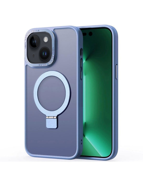 Encuentra el mejor case de carga inalámbrica Carbon con soporte y anillo en Guatemala, en SlowBack.