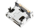 Puerto de carga para soldadura con 07 Pin y Micro B, ideal para reparaciones en Guatemala.