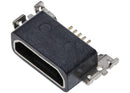Puerto de carga Micro USB tipo B de 5 pines C240 con cable flex, 4 puntos de anclaje para reparación.