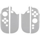Funda transparente protectora para Joy-Con de Nintendo Switch 2, mostrando los colores originales de los controles.