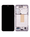 Pantalla OLED para Samsung Galaxy S23 5G con marco (Reacondicionado) Rosa / Lavanda
