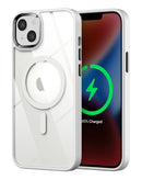 Compra fundas magnéticas clear en BLANCO para iPhone 15 Plus en Guatemala con la mejor calidad y variedad.