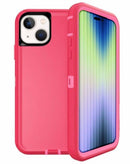 Funda heavy duty para iPhone 14 Plus / 15 Plus en Guatemala, ideal para proteger tu dispositivo con estilo en color HOT PINK.