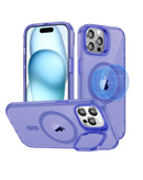 Funda Magsafe con soporte para cámara color LILAC para iPhone 15 Pro en Guatemala - Encuentra la mejor protección para tu iPhone en SlowBack, distribuidor autorizado de accesorios Apple en Guatemala.