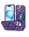 Funda Magsafe con soporte para cámara iPhone 15 Pro en Guatemala, disponible en color PURPLE.