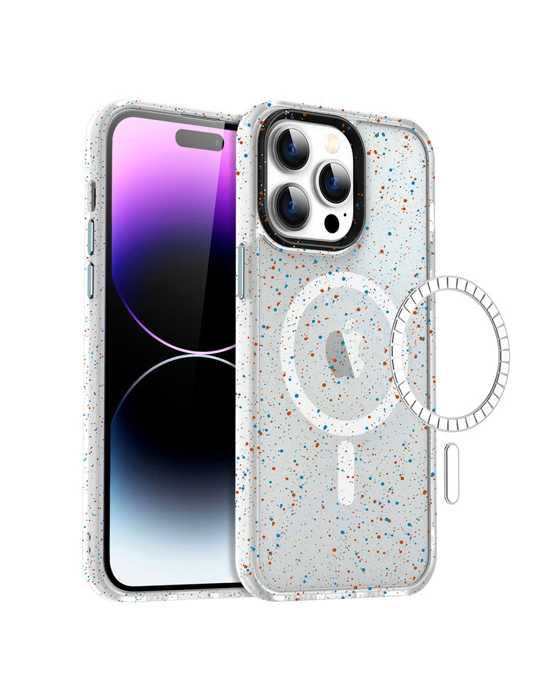 Compra el case de carga inalámbrica Splash Ink Design para iPhone 15 Pro en Guatemala.