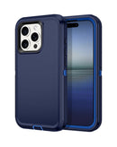 Encuentra la mejor funda heavy duty color azul marino para iPhone 15 Pro en Guatemala, ideal para proteger tu dispositivo en talleres de reparaciones.