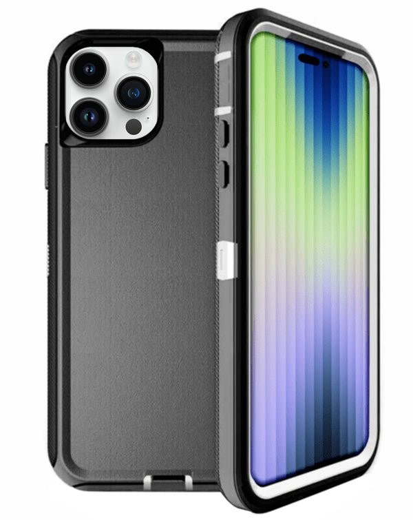 Encuentra la mejor funda heavy duty para iPhone 15 Pro en Guatemala en SlowBack, distribuidor mayorista de accesorios para iPhone.