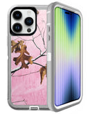 Encuentra la mejor funda resistente en Guatemala para iPhone 15 Pro en Camo Pink en reparaciones SlowBack.