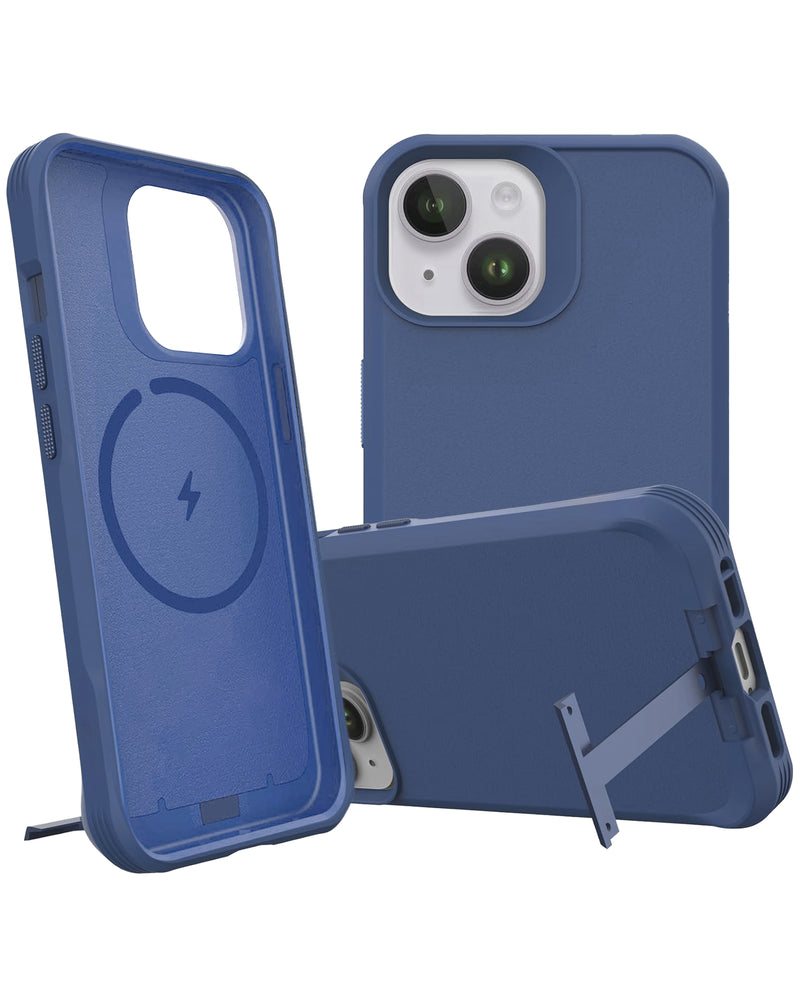 Encuentra las mejores fundas de silicona con cargador inalámbrico y soporte metálico para iPhone 15 Pro en Guatemala.