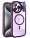 Protector híbrido TPU con cargador inalámbrico para iPhone 15 Pro disponible en Guatemala.