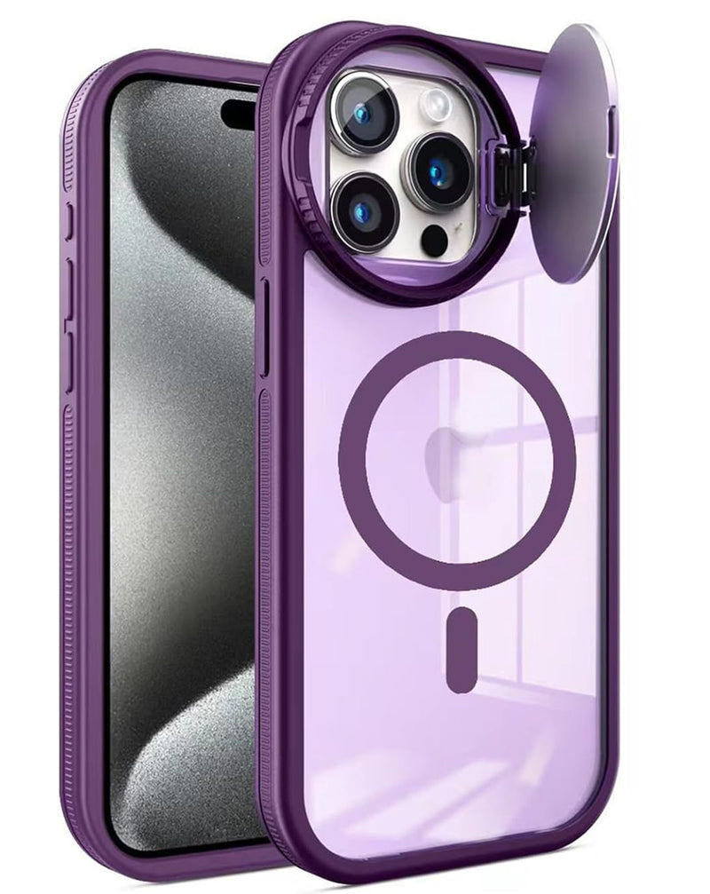 Protector híbrido TPU con cargador inalámbrico para iPhone 15 Pro disponible en Guatemala.