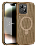 Compra en Guatemala el mejor case con disipación de calor y soporte para iPhone 15 Pro de la marca SlowBack.