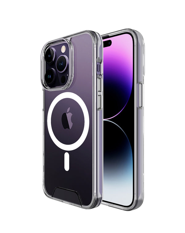 Compra la funda transparente con carga inalámbrica para iPhone 15 Pro en Guatemala y protege tu dispositivo con estilo.