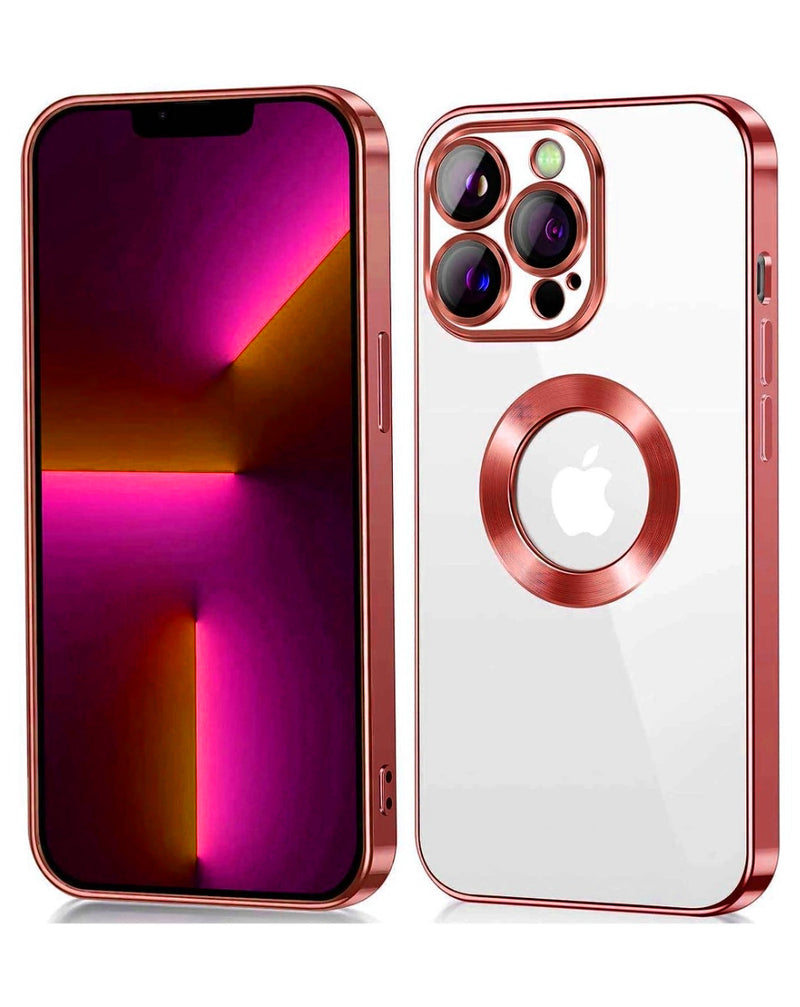 Encuentra la funda transparente brillante con carga inalámbrica para iPhone 15 Pro en Guatemala con SlowBack, mayorista de accesorios Apple.