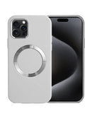 Encuentra la mejor funda de silicona sólida con carga inalámbrica para iPhone 15 Pro en Guatemala en SlowBack, el mayorista de accesorios para iPhone.