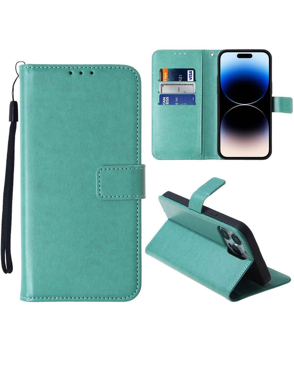 Encuentra en Guatemala la mejor funda de cuero para iPhone 15 Pro Max con ranura para tarjeta en SlowBack.