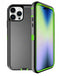 Protege tu iPhone 15 Pro Max con esta funda heavy duty en negro y verde en Guatemala.