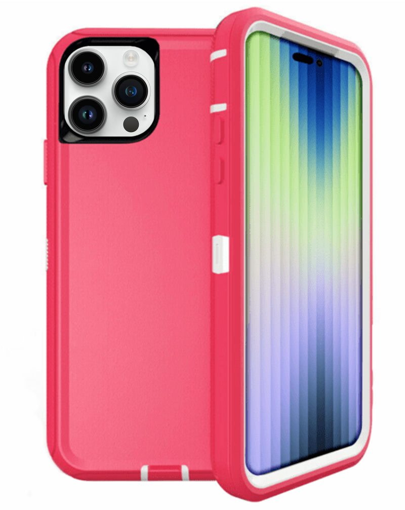 Encuentra la mejor funda heavy duty para tu iPhone 15 Pro Max en Guatemala en SlowBack, mayorista de accesorios para iPhone.